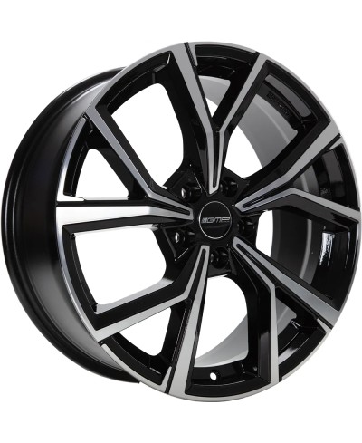 Jante Alu GMP Mentor Black diamond 7,5x18 5x100 ET45 , Alésage 57.1