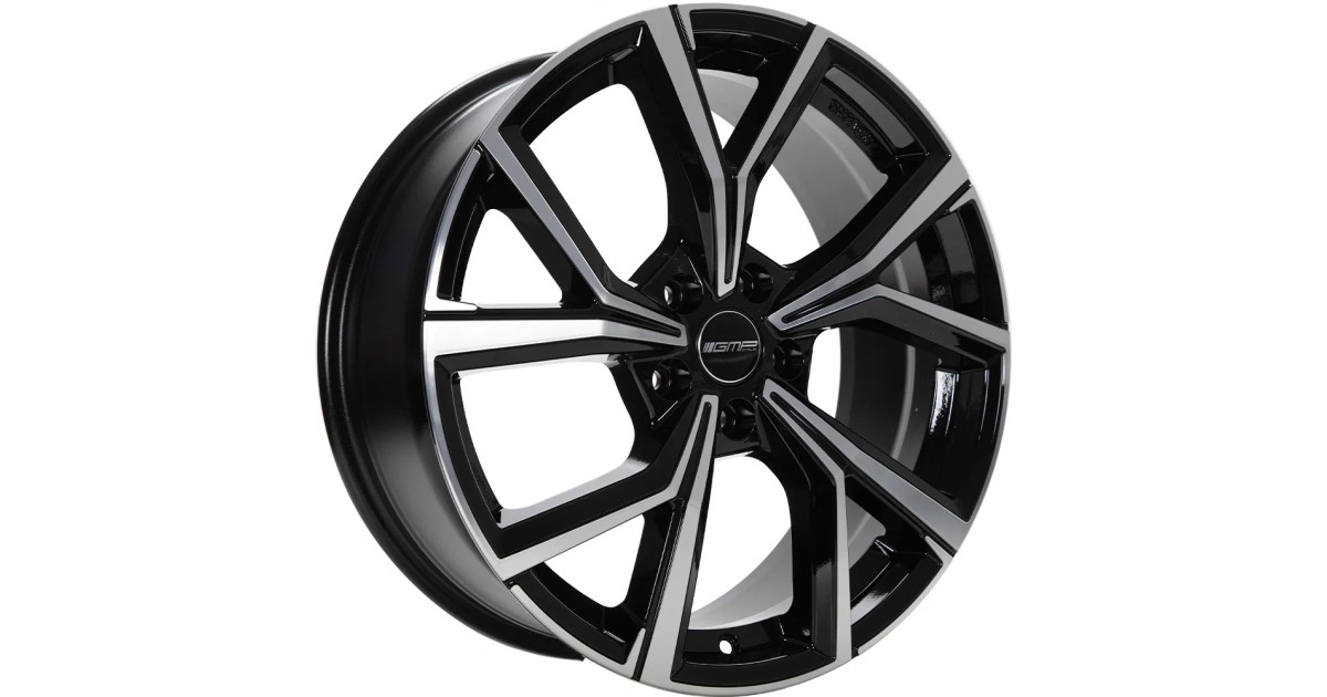 Jante Alu GMP Mentor Black diamond 7,5x18 5x100 ET45 , Alésage 57.1