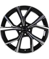 Jante Alu GMP Mentor Black diamond 7,5x18 5x100 ET45 , Alésage 57.1