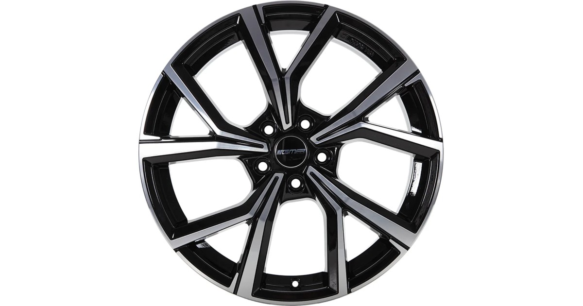 Jante Alu GMP Mentor Black diamond 7,5x18 5x100 ET45 , Alésage 57.1
