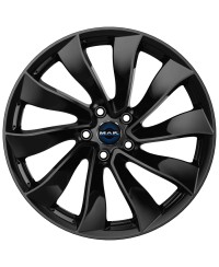 Jante Alu MAK SOLAR MATT BLACK 9,5x19 5x114.3 ET45  , Alésage 64.1