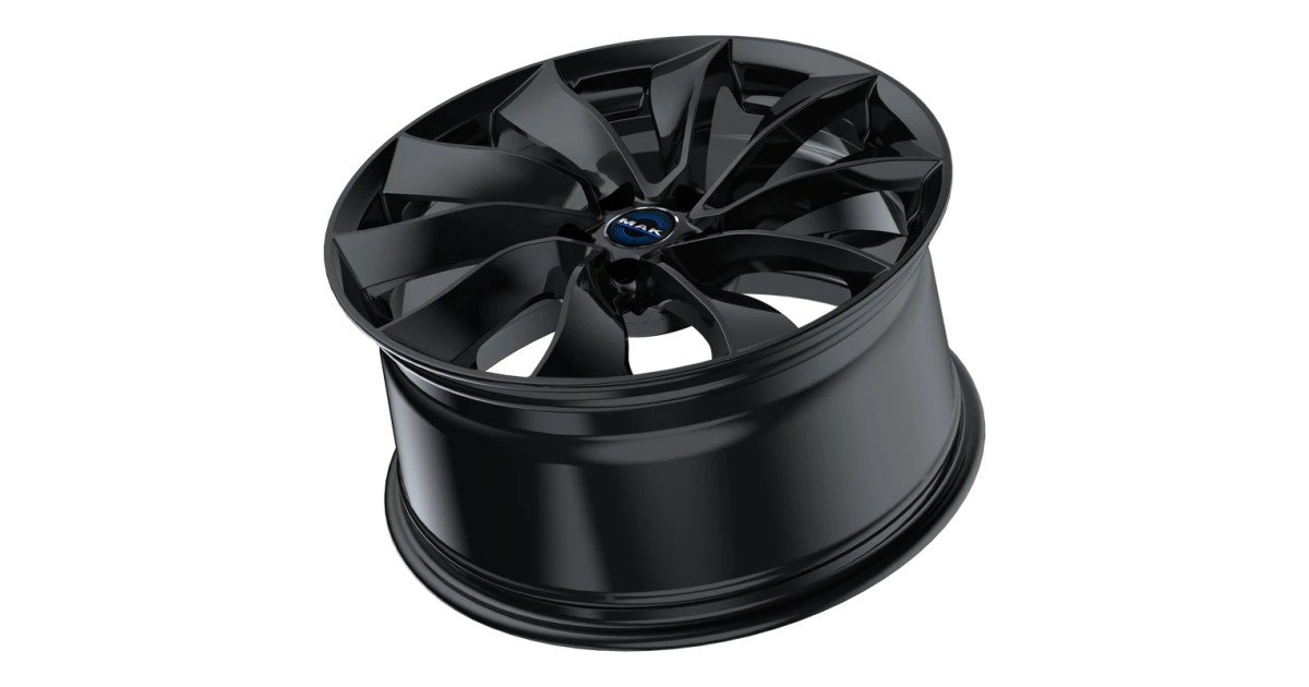 Jante Alu MAK SOLAR MATT BLACK 9,5x19 5x114.3 ET45  , Alésage 64.1