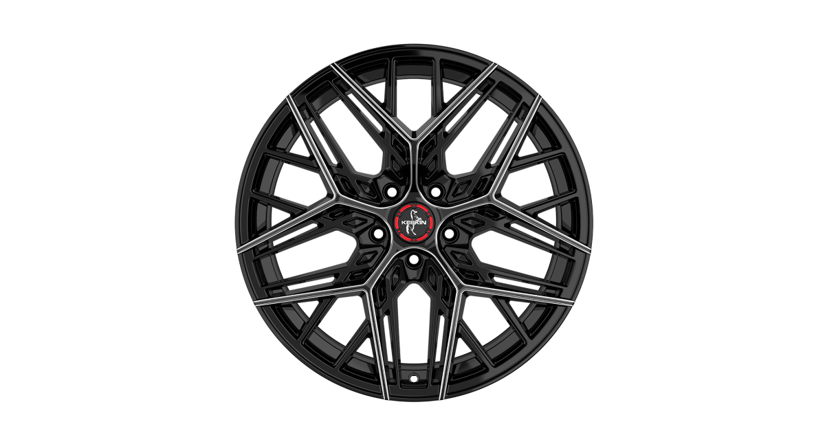 Jante ALU, Keskin Tuning KT25 BLACK SECRET DIAMOND 5/108 ET40, Alésage 72.6