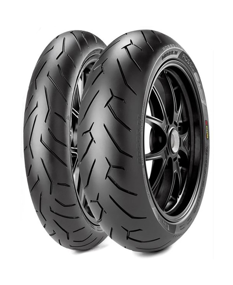 Pneu moto,  Pirelli Diablo Rosso II Rear 180/ 55 ZR17 73W TL