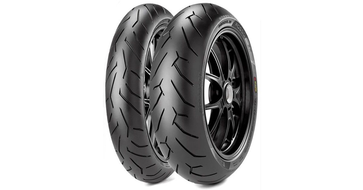 Pneu moto,  Pirelli Diablo Rosso II Rear 180/ 55 ZR17 73W TL