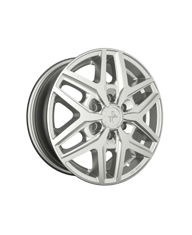 Jante ALU, Keskin Tuning KT C1-6L SILVER PAINTED 6.5x16 6/ 120 ET49, Alésage 74.6