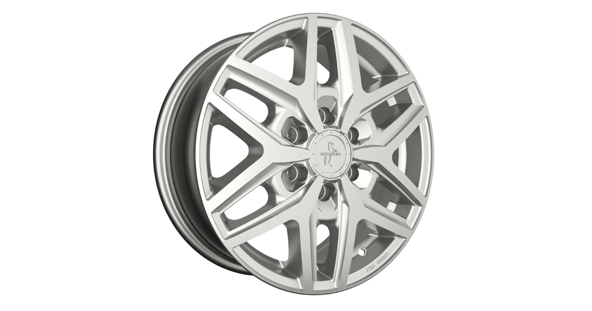 Jante ALU, Keskin Tuning KT C1-6L SILVER PAINTED 6.5x16 6/ 120 ET49, Alésage 74.6