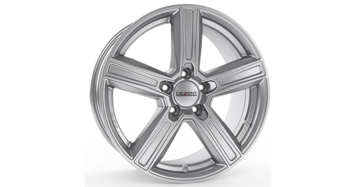 Jante Alu Dezent KG Silver 7,5x19 5x112 ET53,3 , Alésage 66.6