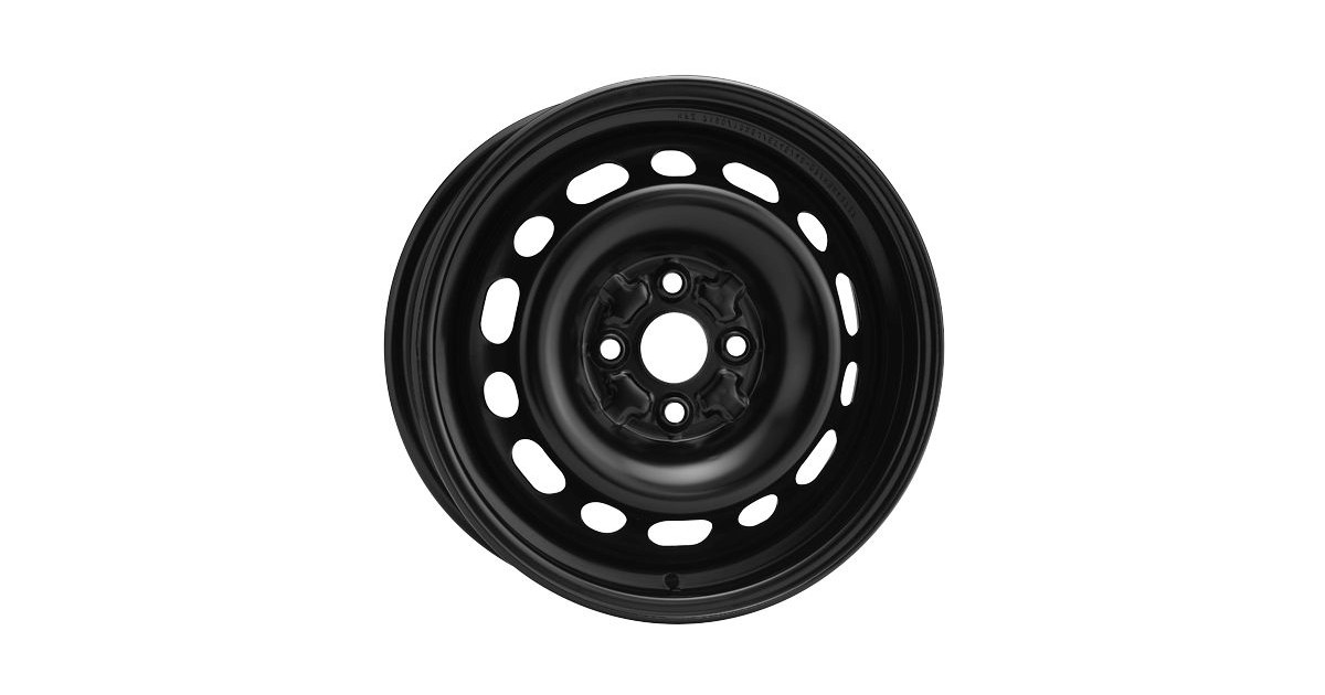 Jante Tole/Acier ALCAR , No 7190 , 6X15 4/ 100 ET45, Alésage 54.1  , Mazda 2