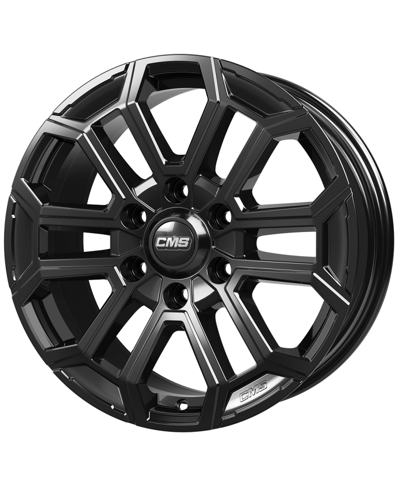 Jante ALU, CMS C35 Noir Brillant, 8X18 6/ 139.7 ET53, Alésage 92.4