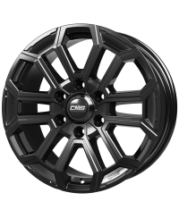 Jante ALU, CMS C35 Noir Brillant, 8X18 6/ 139.7 ET53, Alésage 92.4