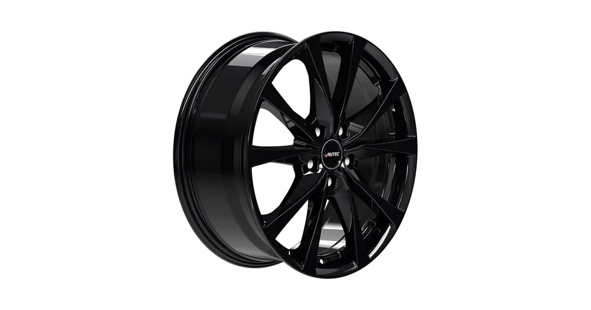 Jante ALU, Autec Brixen Black 8X19 5/ 112 ET39, Alésage 66.6