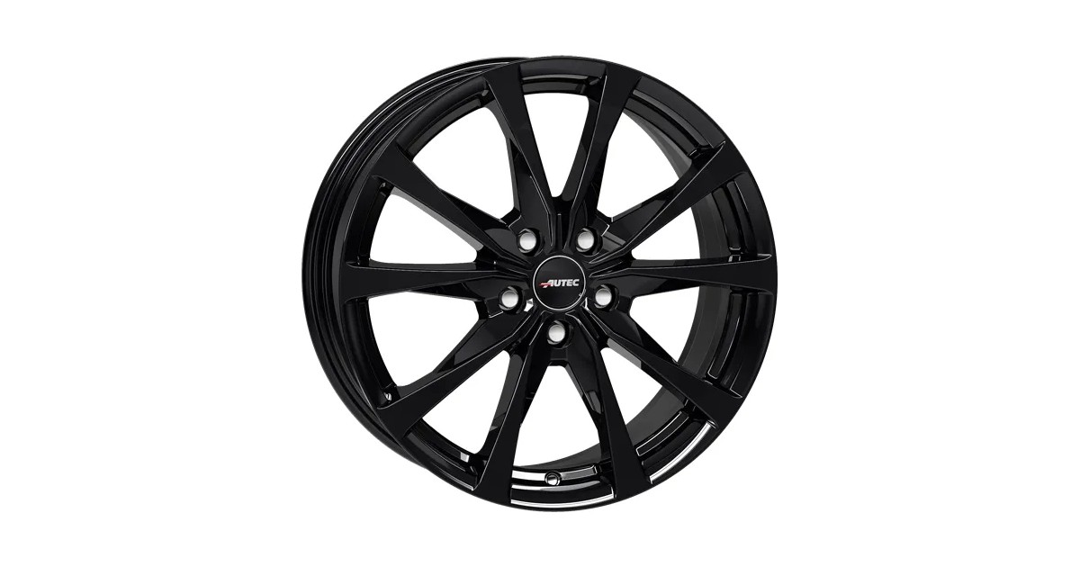 Jante ALU, Autec Brixen Black 8X19 5/ 112 ET39, Alésage 66.6