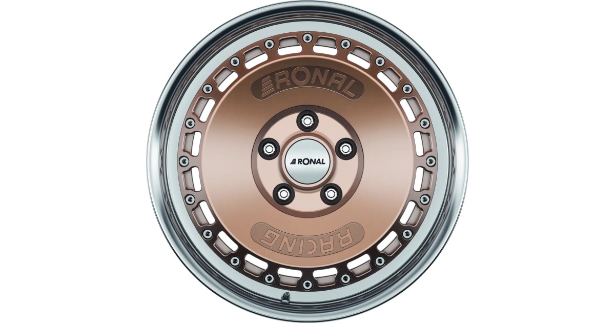 Jante ALU, Ronal RR10 Bronze matt 7.50X16 4/ 108 ET25, Alésage 65.03