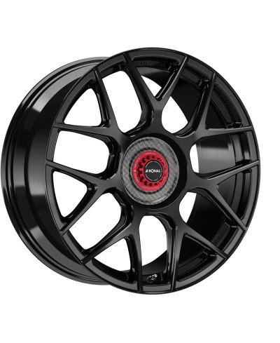 Jante ALU, Ronal RF1 REV-CRR Jetblack-matt 10X20 5/112 ET40, Alésage 82.05