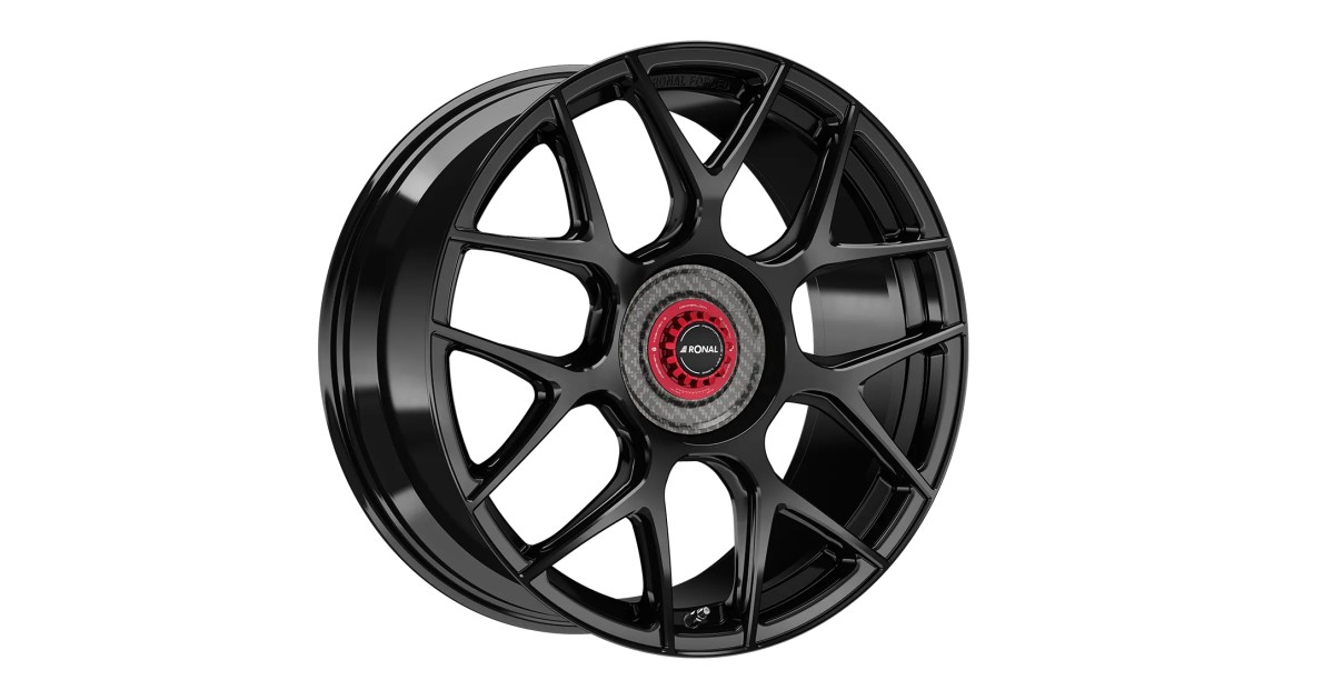 Jante ALU, Ronal RF1 REV-CRR Jetblack-matt 10X20 5/112 ET40, Alésage 82.05