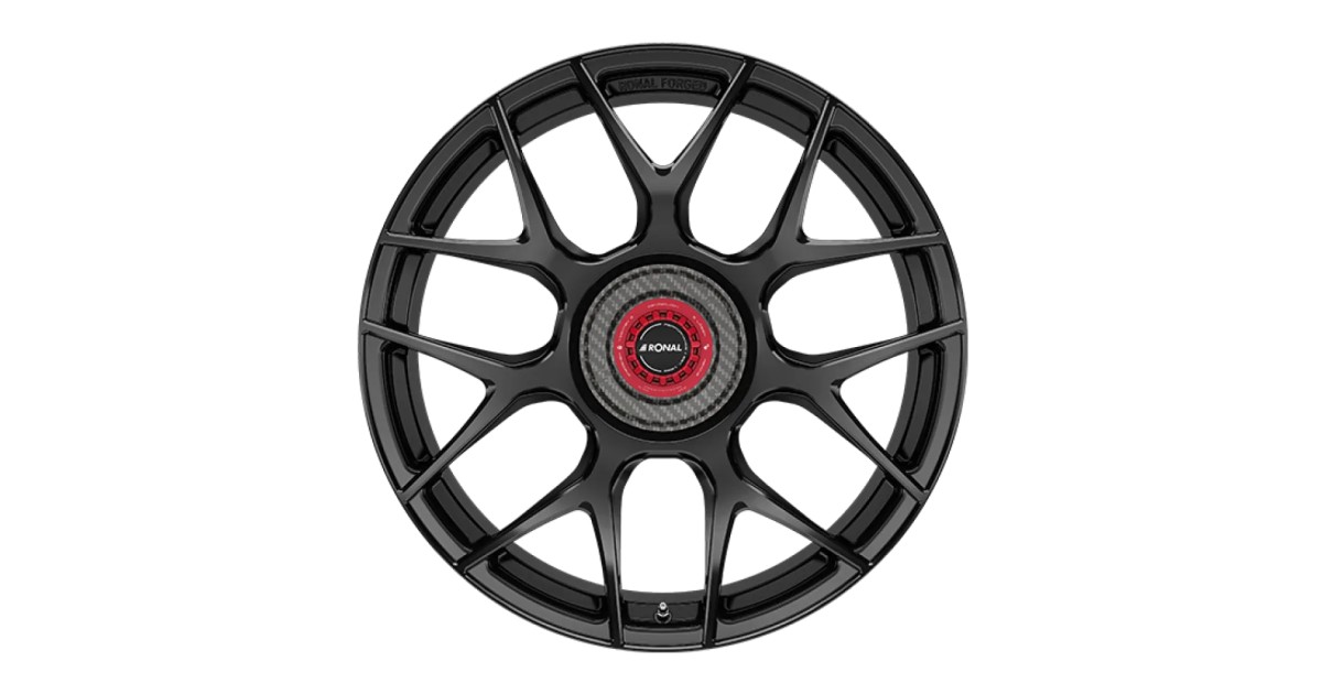 Jante ALU, Ronal RF1 REV-CRR Jetblack-matt 10X20 5/ 114.3 ET35, Alésage 82.05