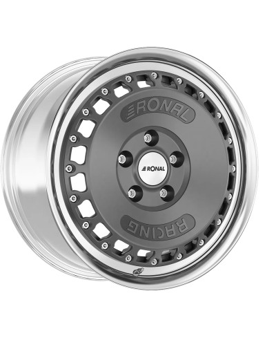 Jante ALU, Ronal RR10 RACING Retro silver 7.5X16 4/ 108 ET25, Alésage 65.03