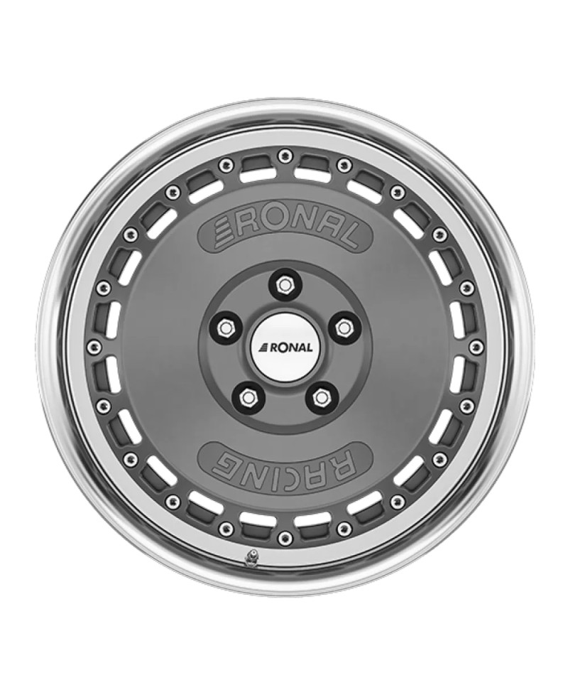Jante ALU, Ronal RR10 RACING Retro silver 7.5X16 4/ 108 ET35, Alésage 68