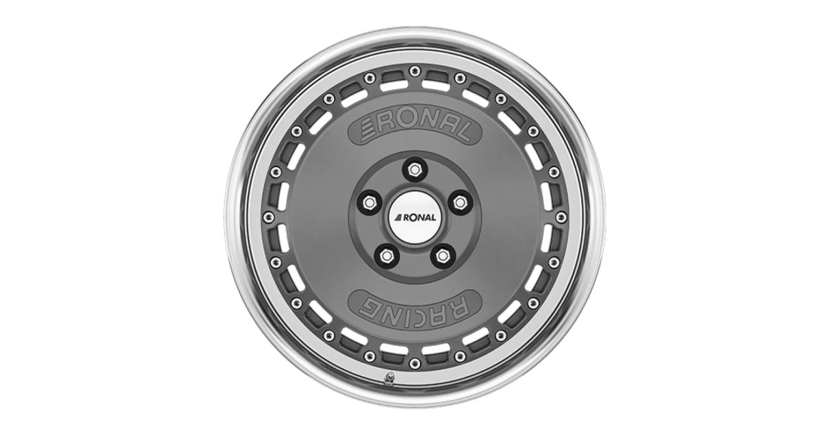 Jante ALU, Ronal RR10 RACING Retro silver 7.5X16 4/ 108 ET35, Alésage 68
