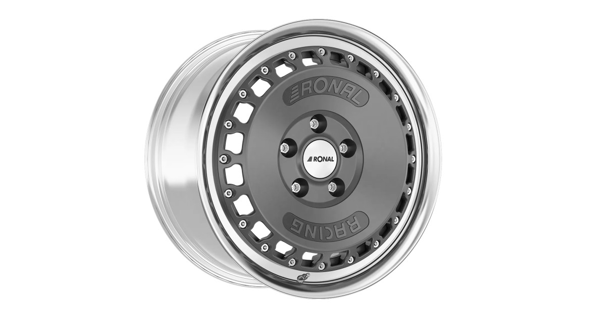 Jante ALU, Ronal RR10 RACING Retro silver 7.5X16 4/ 108 ET35, Alésage 68