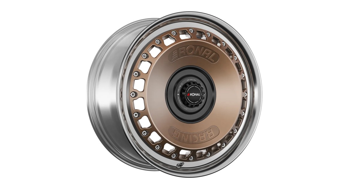 Jante ALU, Ronal RR10 REV-B RACING Bronze matt 7.5X16 4/ 108 ET35, Alésage 68