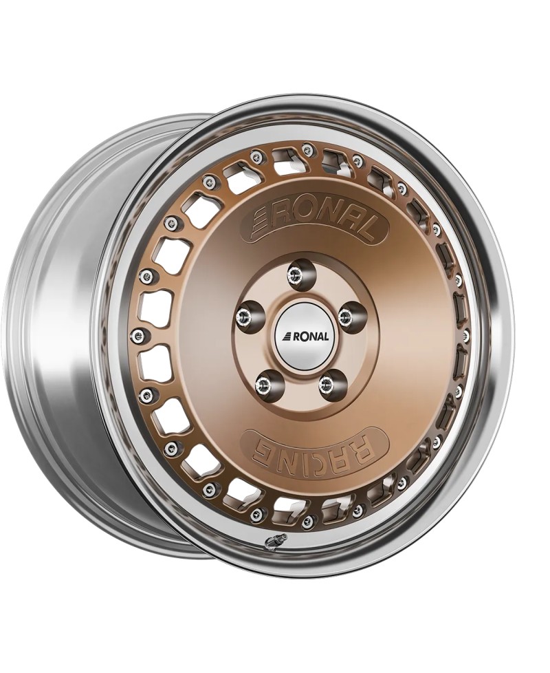 Jante ALU, Ronal RR10 Bronze matt 7.5X16 4/ 114.3 ET35, Alésage 76