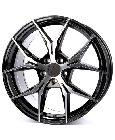 KESKIN KT19 Angel Black front polish 8,5x19 5/ 112 ET30 , Alésage 72,6