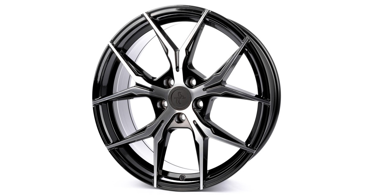 KESKIN KT19 Angel Black front polish 8,5x19 5/ 112 ET30 , Alésage 72,6