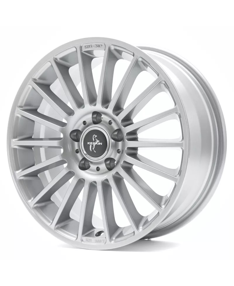 KESKIN KT15 Speed Silver painted 7x17 5/ 108 ET48 , Alésage 72,6