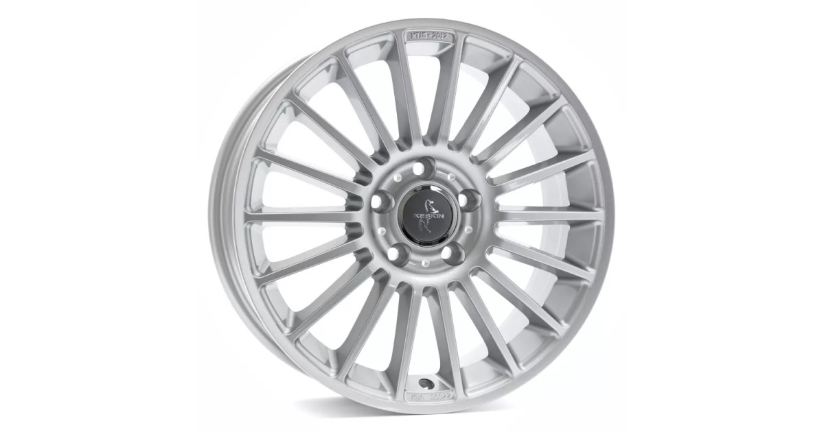 KESKIN KT15 Speed Silver painted 7x17 5/ 108 ET48 , Alésage 72,6