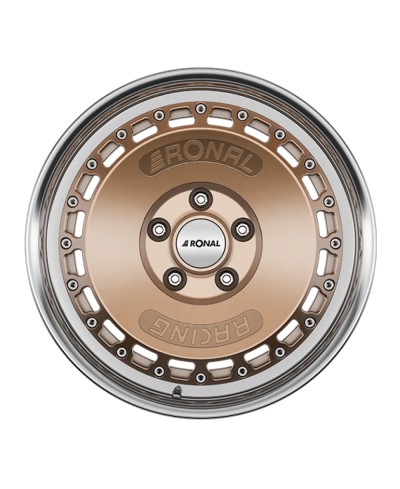 Jante ALU, Ronal RR10 Bronze matt 7.5X16 5/ 100 ET35, Alésage 68