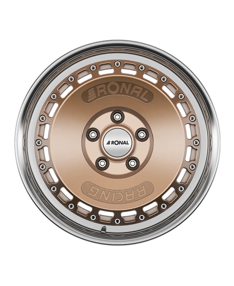 Jante ALU, Ronal RR10 Bronze matt 7.5X16 5/ 100 ET35, Alésage 68