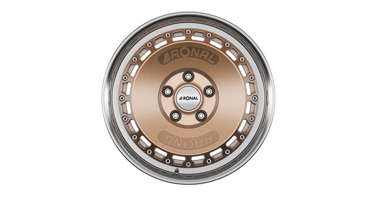 Jante ALU, Ronal RR10 Bronze matt 7.5X16 5/ 100 ET35, Alésage 68