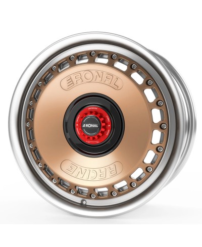 Jante ALU, Ronal RR10 REV-R Bronze matt  7.5X16 5/ 100 ET35, Alésage 68