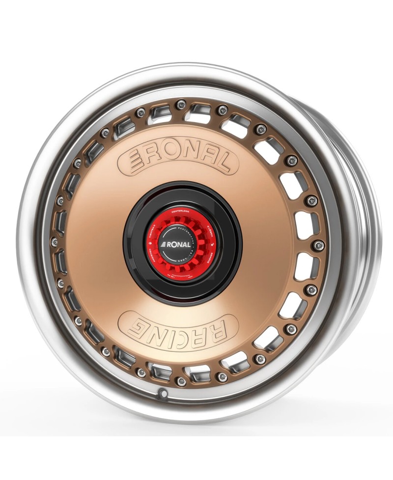 Jante ALU, Ronal RR10 REV-R Bronze matt  7.5X16 5/ 100 ET35, Alésage 68