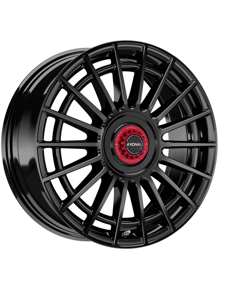 Jante ALU, Ronal R73 REV-R Jetblack matt 7.5X18 4/ 100 ET50, Alésage 68