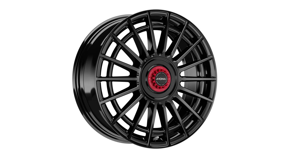 Jante ALU, Ronal R73 REV-R Jetblack matt 7.5X18 4/ 108 ET37, Alésage 76