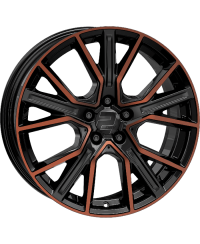 Jante ALU, Wheelworld - 2DRV WH34 Noir , Cuivre , Face polie 8.5X19 5/ 112 ET30, Alésage 66.6
