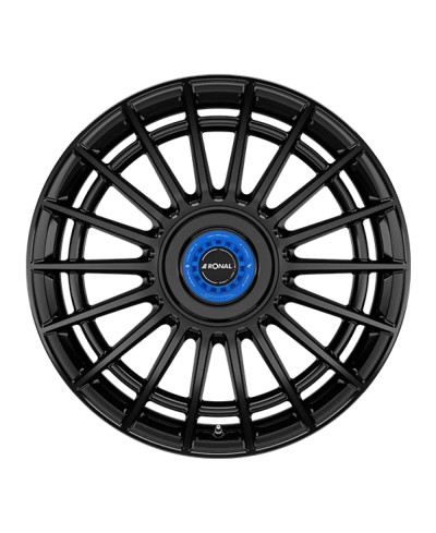 Jante ALU, Ronal R73 REV-M Jetblack matt 7.5X18 5/ 108 ET45, Alésage 68