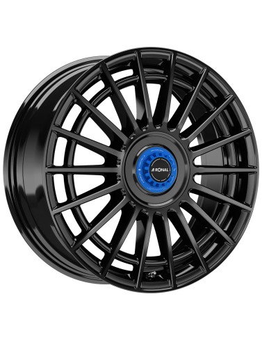 Jante ALU, Ronal R73 REV-M Jetblack matt 7.5X18 5/ 100 ET50, Alésage 68