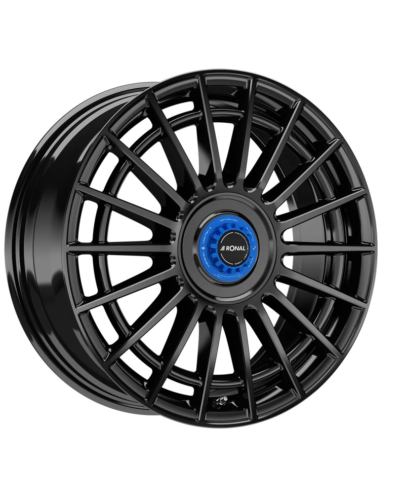 Jante ALU, Ronal R73 REV-M Jetblack matt 7.5X18 5/ 100 ET50, Alésage 68