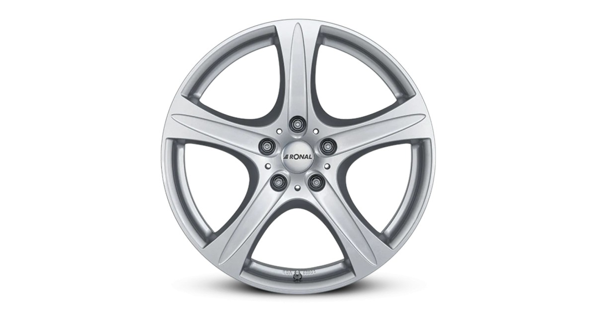 Jante ALU, Ronal R55 SUV Crystal silver 8.5X18 5/ 130 ET43, Alésage 84.1