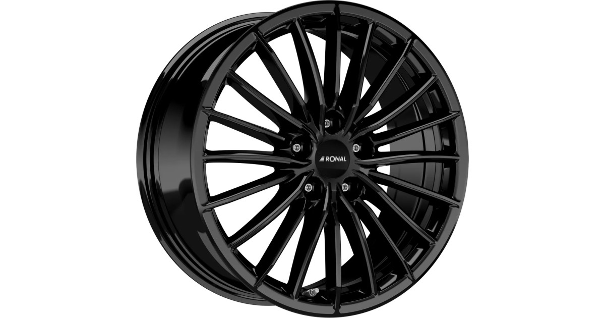 Jante ALU, Ronal R68 Jetblack 8.5X19 5/ 108 ET40, Alésage 76