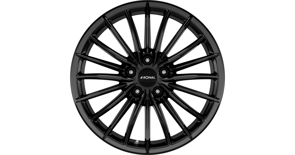 Jante ALU, Ronal R68 Jetblack  8.5X19 5/ 112 ET40, Alésage 76