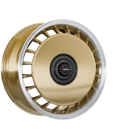 Jante ALU, Ronal R50 REV-B Racing gold - Bord poli 8X18 5/ 100 ET35, Alésage 68
