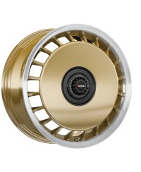Jante ALU, Ronal  R50 REV-B AERO Racing gold - Bord poli 8X18 5/ 112 ET35, Alésage 76