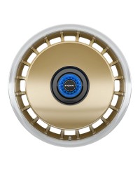 Jante ALU, Ronal R50 REV-M AERO Racing gold-Bord poli 8X18 5/ 112 ET35, Alésage 76