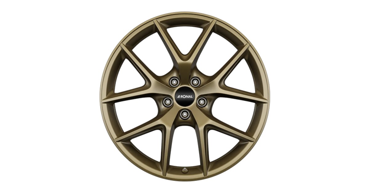 Jante ALU, Ronal R75 Bronze matt 8X18 5/ 112 ET40.1 , Alésage 66.6