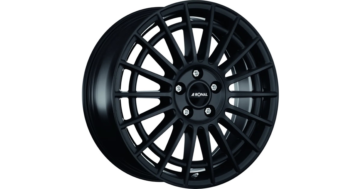 Jante ALU, Ronal R73 Jetblack matt 8X18 5/ 114.3 ET50 , Alésage 76